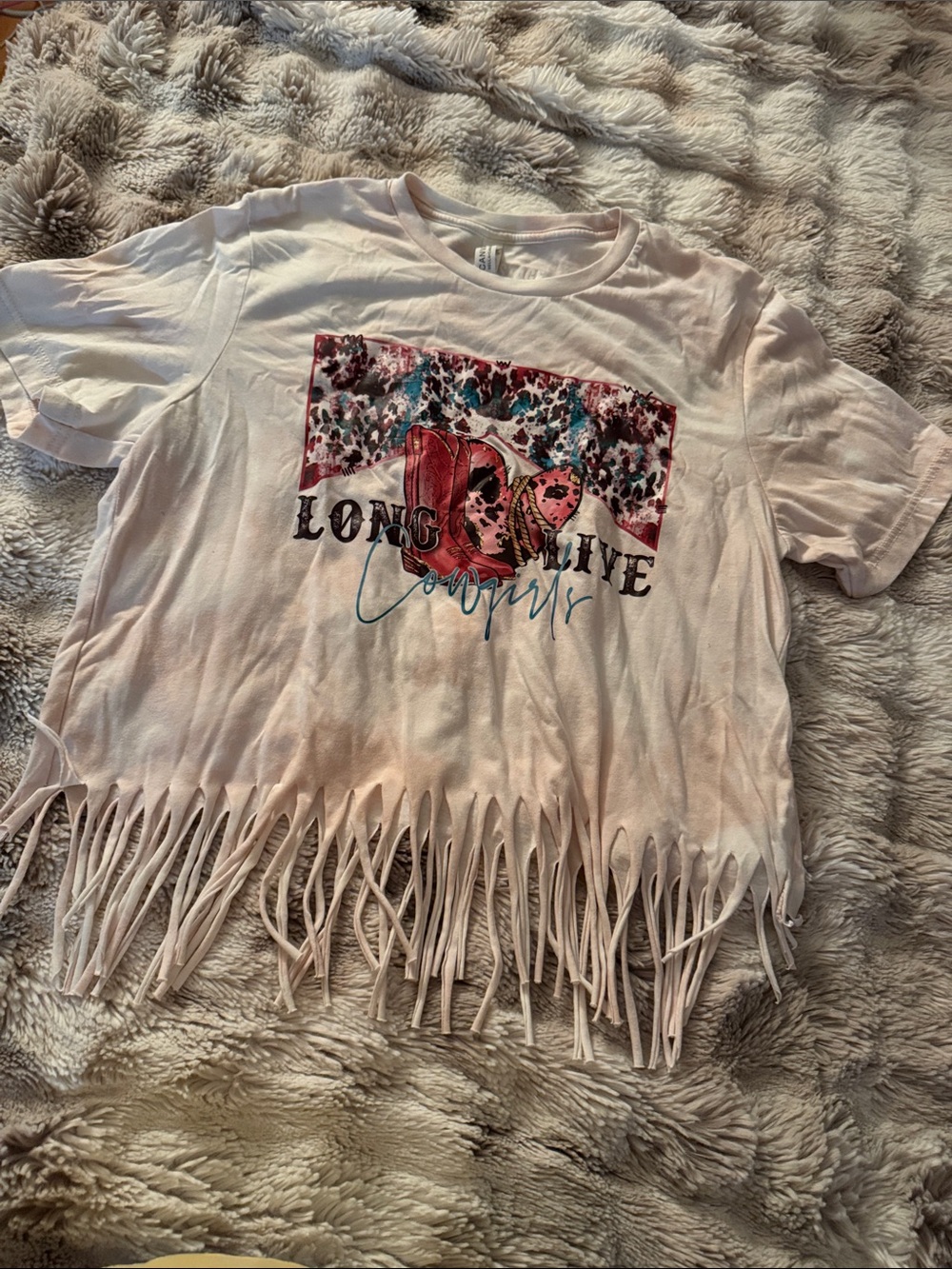 Morgan Wallen 🐴 Long Live Cowgirls Fringe Tee